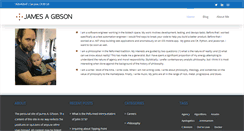 Desktop Screenshot of jamesagibson.com